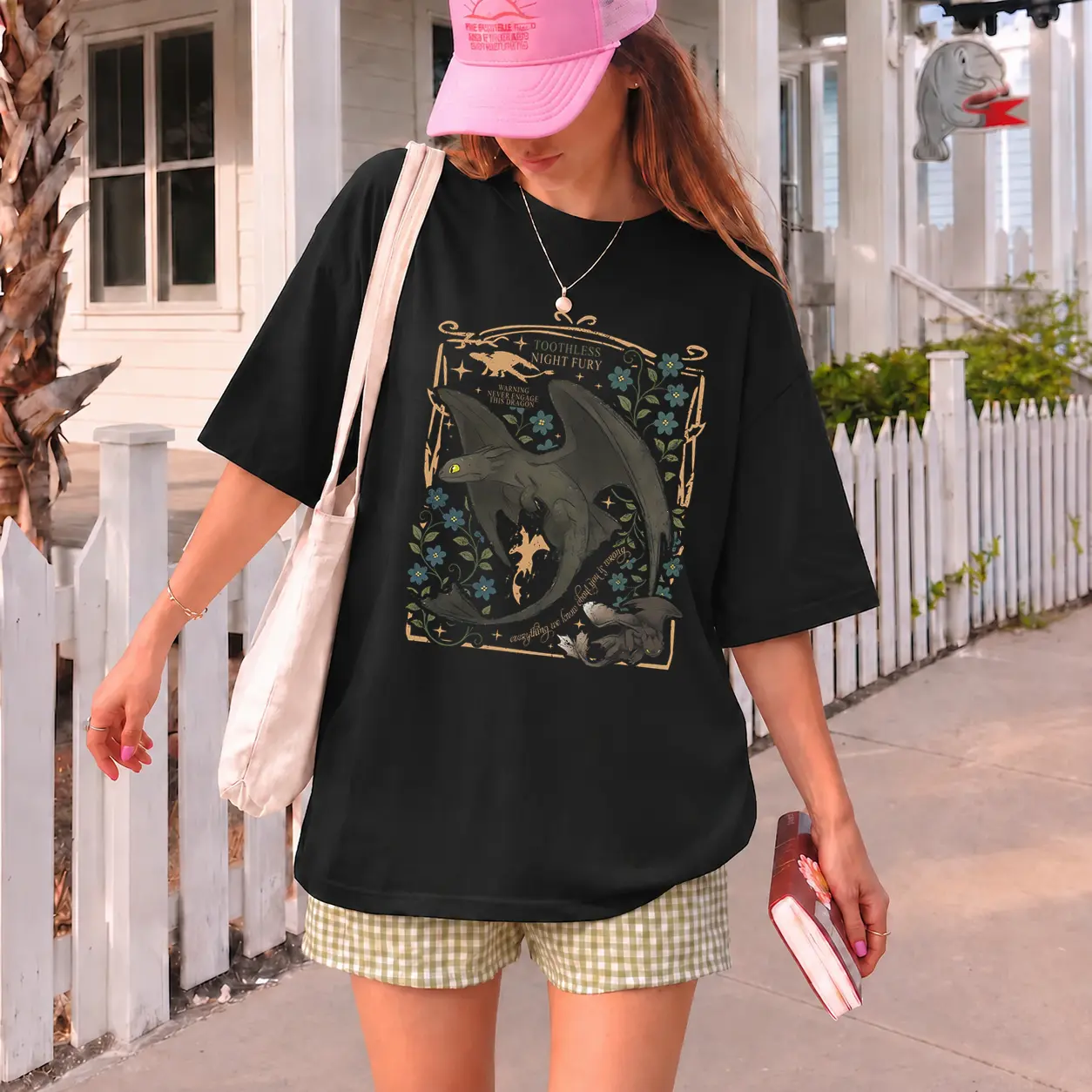 Youth & Adult Toothless Shirt, Toothless Botanical Shirt, How To Train Your Dragon Shirt, Epic Universe Shirt, Toothless TShirt