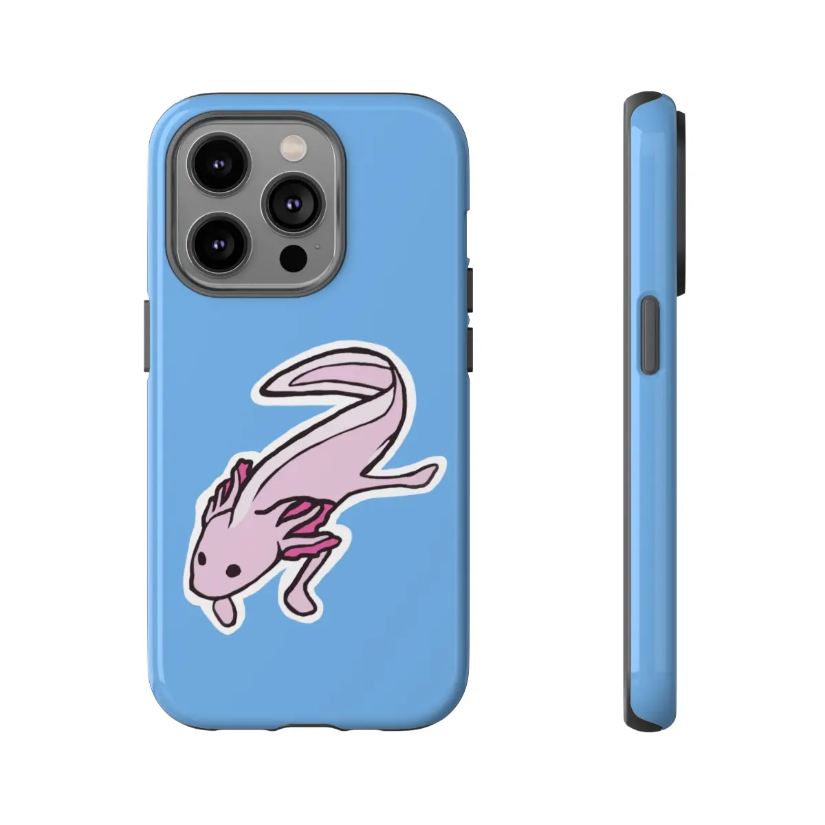 Axolotl Leucistic Tough Phone Case