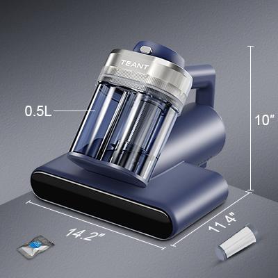 【summervibes】Teant Mattress Vacuum Cleaner for Dust Mites, 16Kpa Powerful Suction, LED Display & UV-C Light, 149°F Hot Air Sterilization & ith Aroma Tablet, Double-Cup Handheld Vacuum with HEPA Filter for Bed, Sofa, Pet Hair deep cleaner Lightweight 【summervibes】Teant Mattress Vacuum Cleaner for Dust Mites, 16Kpa Powerful Suction, LED Display & UV-C Light, 149°F Hot Air Sterilization & ith Aroma Tablet, Double-Cup Handheld Vacuum with HEPA Filter for Bed, Sofa, Pet Hair deep cleaner Lightweight