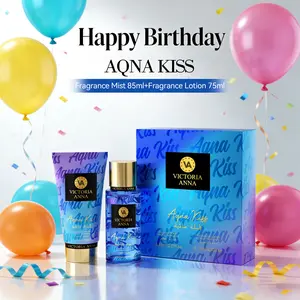 Victoria Anna Body Spray and Body Lotion Set - Perfumes for Women with Fresh- Travel Size Gift Set - 2 pcs Fragrance and Body Lotion