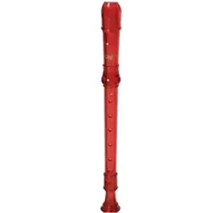 212 MAIN Canto Soprano Recorder - Red, Classroom Ready, Plastic Body, Student Level Musical Instrument for Toys & Hobbies