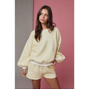 Daydream Gingham Lounge Set
