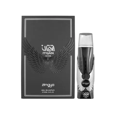 Itqan Noir by Zimaya Eau de Parfum Spray for Men, 3.4 Ounce Perfume Fragrance Cologne