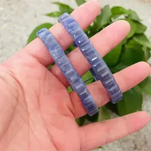Natural Tanzanite Healing Bracelet - Blue Crystal Beads