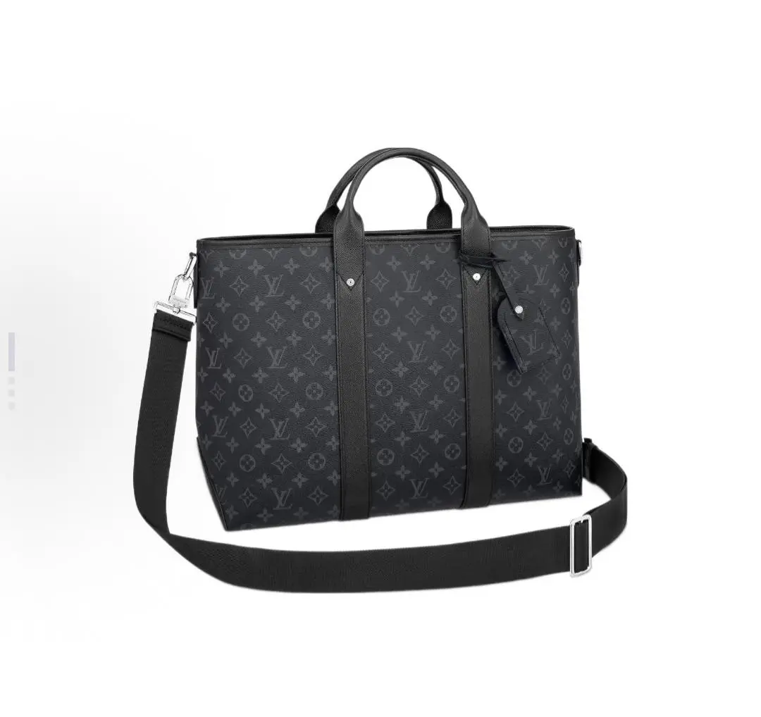 Pre-owned Louis Vuitton Weekend Tote bag leather