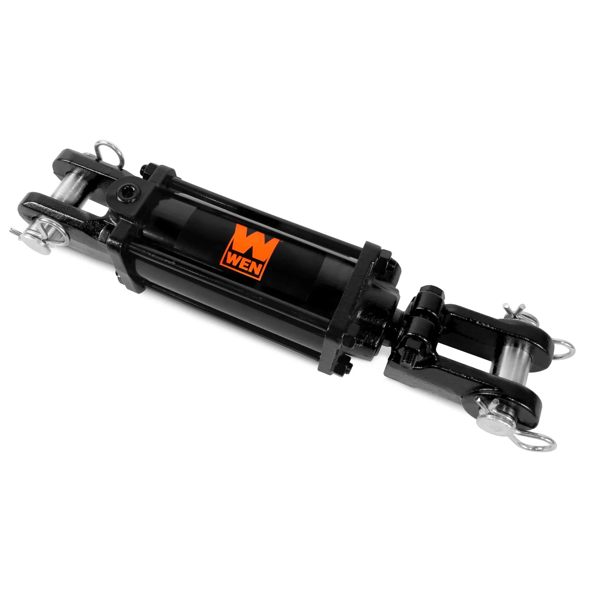 WEN TR-2508 Pressure Hydraulic Tie Rod Cylinder with Steel Welds - 2500 PSI, 2.5-inch Bore, 8 in. Stroke, Ideal for Agriculture, Industrial Users