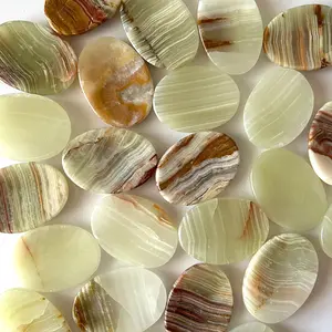 Green Onyx Worry Stone