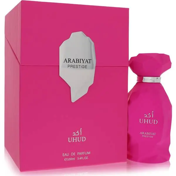 Arabiyat Uhud Eau de Parfum for Women, Long-Lasting Caramel Perfume with Amber Rose, Honey & Vanilla Notes, Aromatic Woody Scent, 3.4 fl oz, Caramel Perfumes, Long Lasting Perfumes