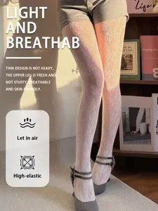 Skin-Friendly Lace Socks, Excellent Elasticity, Won't Deform No Matter How Hard You Stretch, Slim-Fitting, All Seasons Fashion