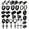 Men's Punk Style Cross & Spiral Design, Fashion Jewelry, Earrings Stack Set for Party, Daily Clothing Decor, Trendy All-match & Exquisite Jewelry for Birthday Gift #GLOBAL PICKS