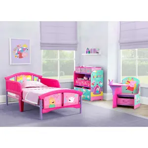 Peppa Pig Big Adventures Plastic Toddler Bed