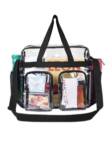 Clear Tote Bag, Waterproof PVC Beach Bag, Transparent Tote Bag, Summer Bags, Travel Tote, Beach Bag Accessories For Beach Vacations & Shopping