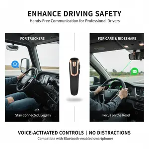 ITUKDEES Spring new style Business Travel Bluetooth Headset – Crystal Clear Calls, No Dropouts, All-Day Comfort