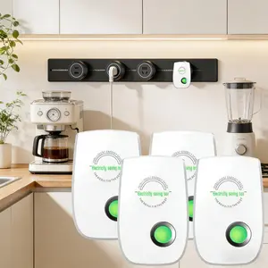 Plug-In Power Box with US Plug 2026 Updated Design, Compatible with 90–250V Input Range