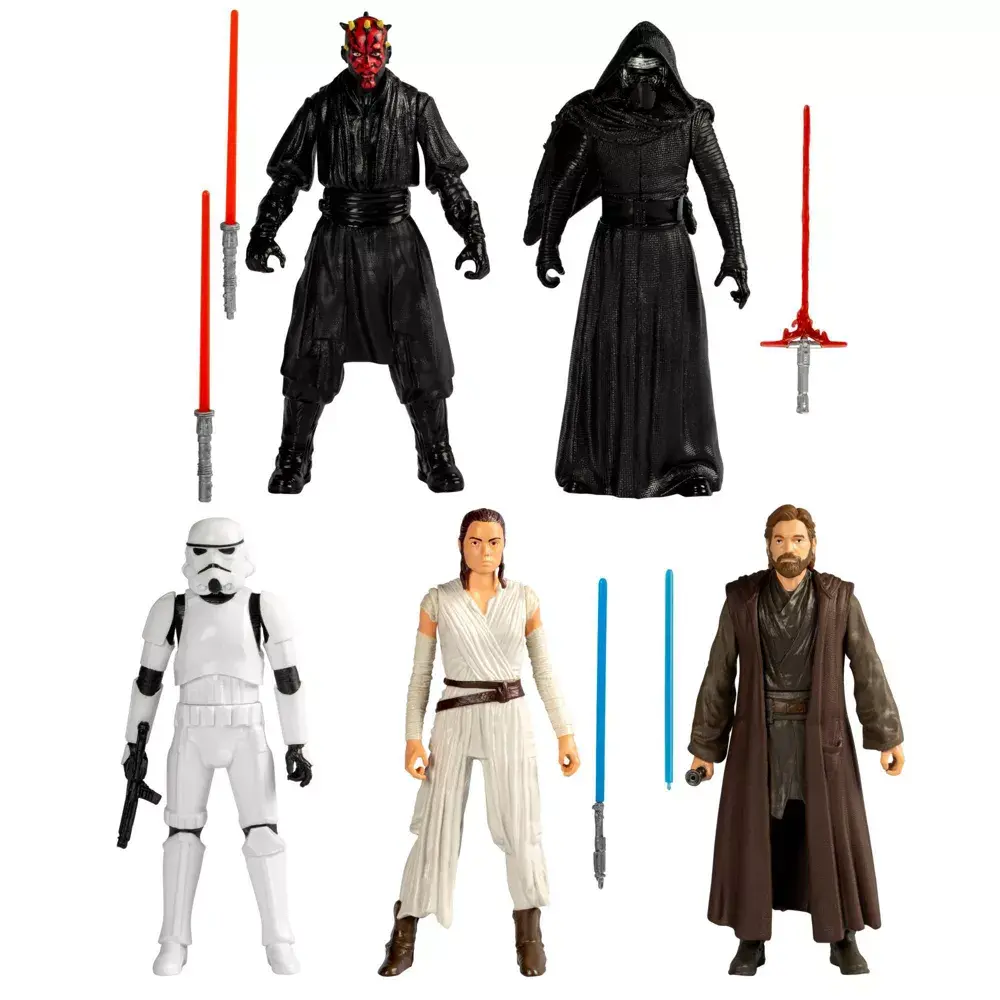 Star Wars Galactic Good vs. Evil 6" Action Figure Set - 5pk( Exclusive)