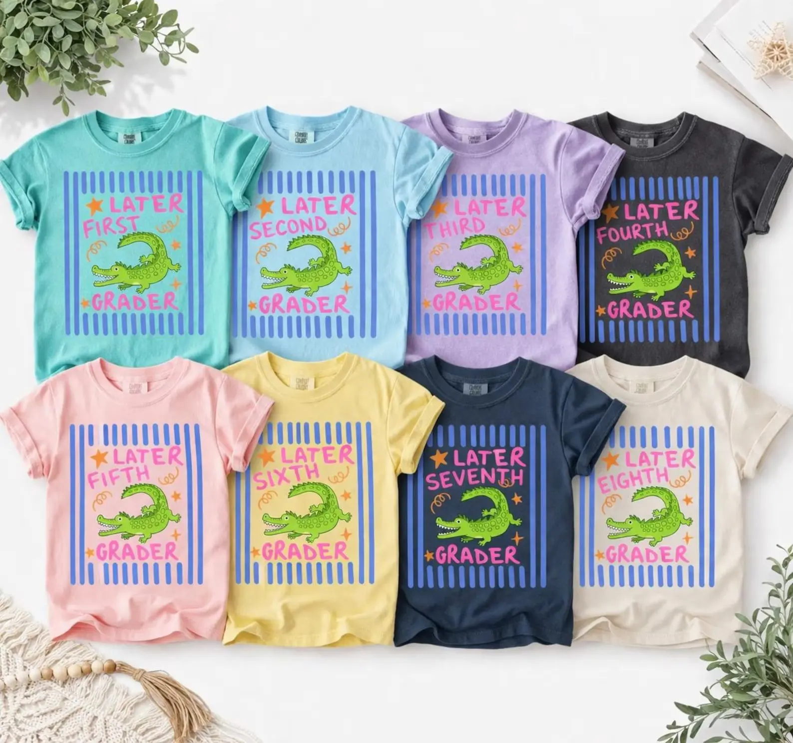 Later Gator Shirt, Last Day of School, 1st-8th Grade, Teacher Outfit, Back To School Graphic Tee
