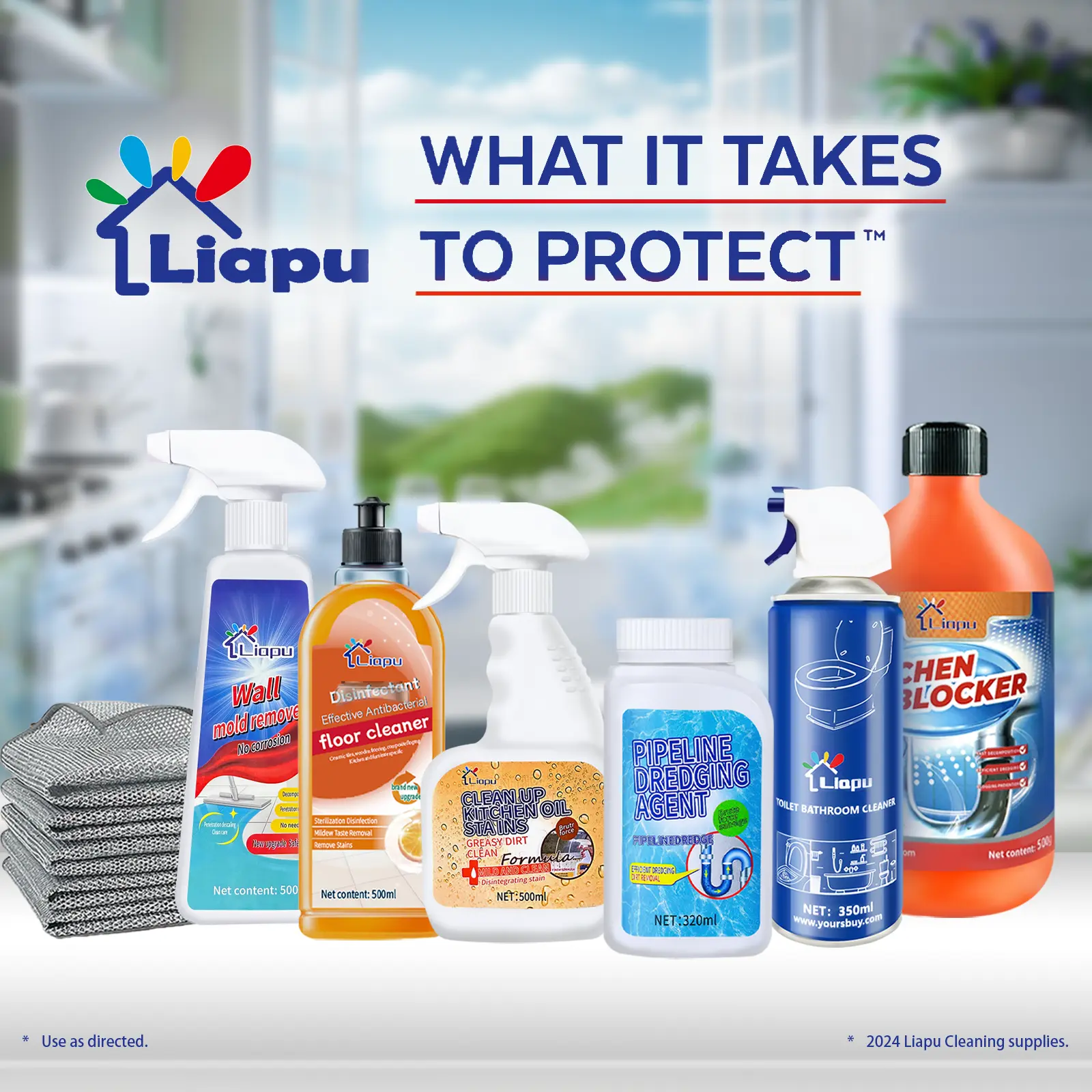 Family Bucket Package | Solve household cleaning problems at one time