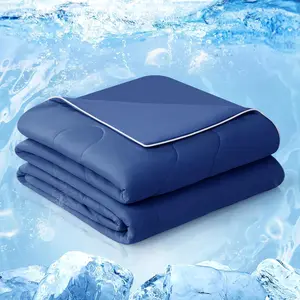 【SummerVibes】EASELAND 2026 Cloud-CHILL Cooling Comforter – Q-MAX 0.45+ Instant Cool, Double-Sided Summer Blanket for Night Sweats, Lightweight for Bed, Couch, Travel & Camping