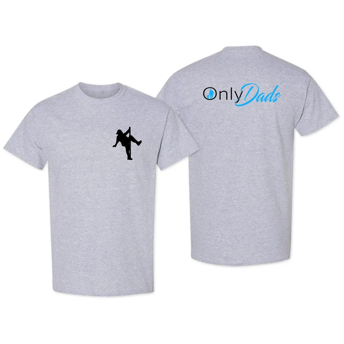 Only Dads T-shirt, Father's Day T-shirt, Graphic Tees For Unisex, Daily Wear, Gift For Him, Soft Cotton, Crew Neck, Classic Fit, Father's Day Gift, Summer Outfits,100% Cotton, Short Sleeve, Comfortable Fit, Casual Wear ,Funny Cotton Tee.