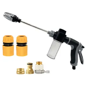 High Pressure Washer Machine, Power 15x Hose, Durable Stainless Steel, Easy Installation, Compatible with Patio, Sidewalk, Driveway, Outdoor Cleaning