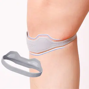 Patellar Knee Strap Joint Protection Rubber Knee Brace Elastic Fixing Support for Men Women Sports Knee Power Band Knee Supporter