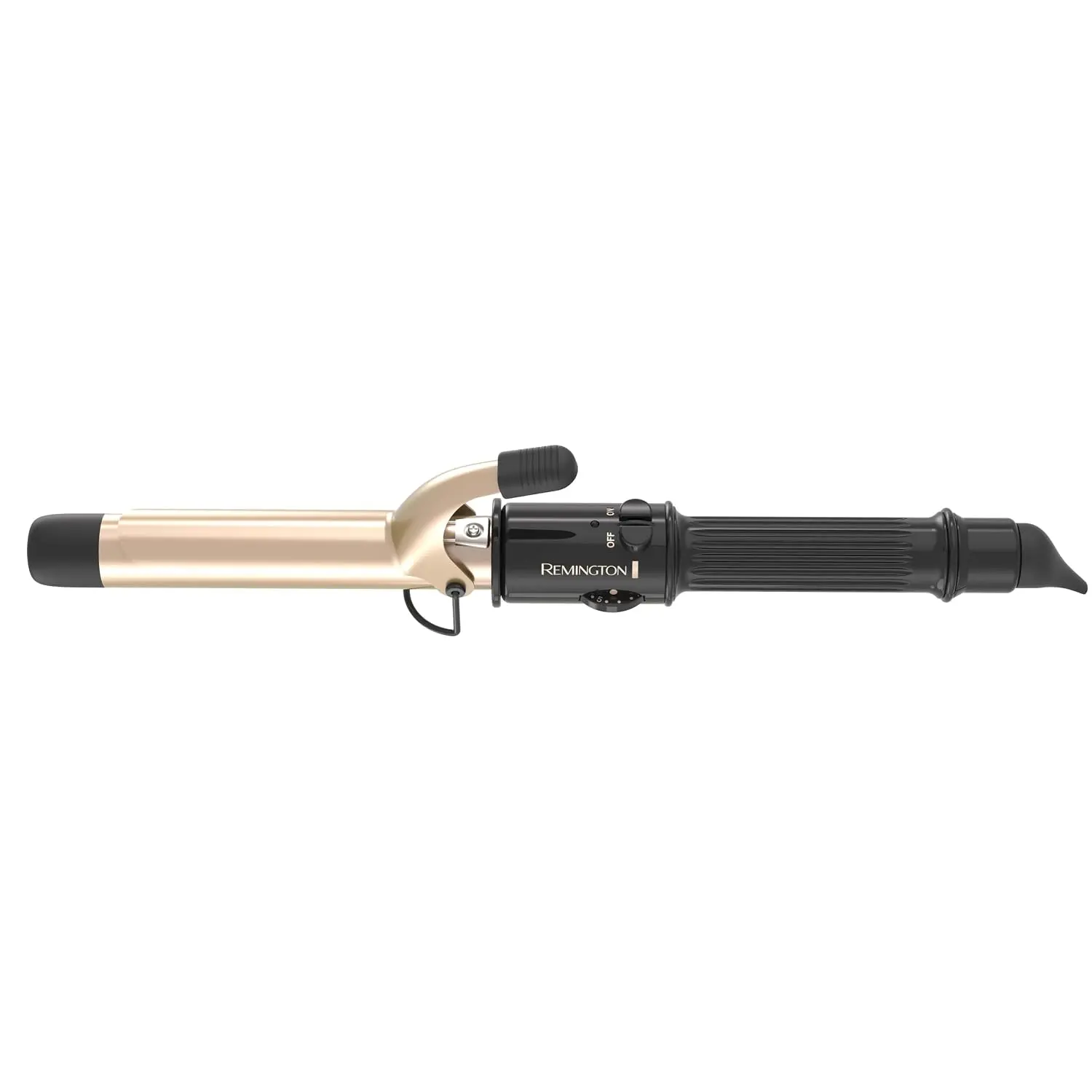 Remington Style Therapy Curling Iron, 1” Barrel, Lasting Curls, Black | Fast 30-second Heat-up, 400°F Salon-grade Styling, 18-hour Humidity Resistance, Auto Shutoff Safety