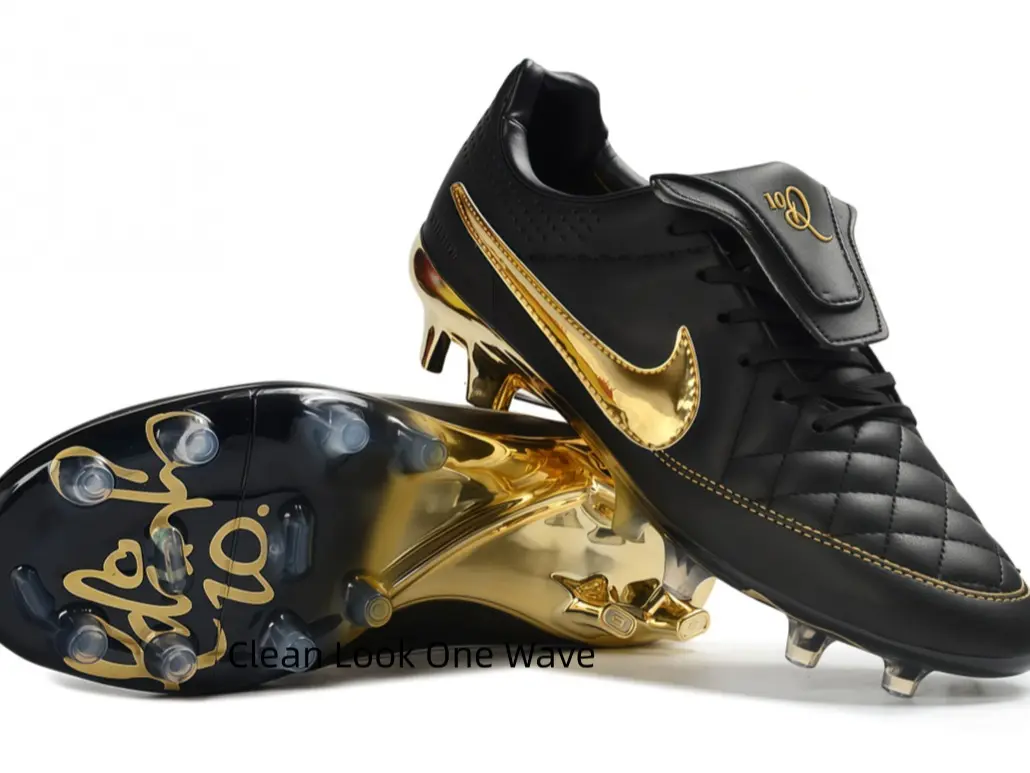 Premium Leather Soccer Cleats - Classic Stitched Upper, Quilted Design, Studded Multi-Ground Outsole for Versatile Play with Enhanced Support & Durability