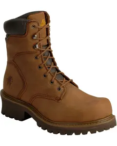 Chippewa Men's Men'S Iq Tough Oblique 8" Logger Boot Steel Toe - 55026