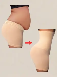 Women's Compression Slimming Waist Seamless Hip Lifting Shapewear, Abdominal Control Flat Belly Underwear Panties, Comfortable Soft Slight Skin Tightening