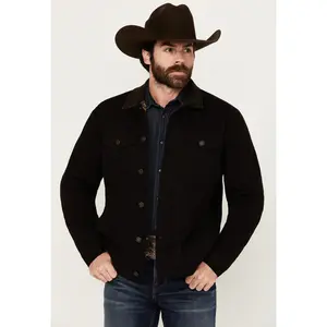 Cody James Men's Ozark Memphis Washed Rancher Jacket - Cjfa24o76-Blk