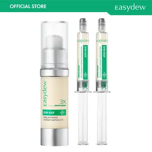 [Easydew] EGF Blemish Care Package - DW-EGF Melatoning Ampoule (Ampoule 3x 30ml + 3x 8ml 2ea) - Official Product 99% Pure EGF Peptide Hydrating Serum with Niacinamide & Glutathione for Uneven Skin & Visible Dark Spots - Korean Skincare
