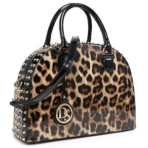 Women Patent Leather Purses Handbags Dome Satchel Purse Work simply Tote Structured Shoulder bag with Long Strap outdoorfun