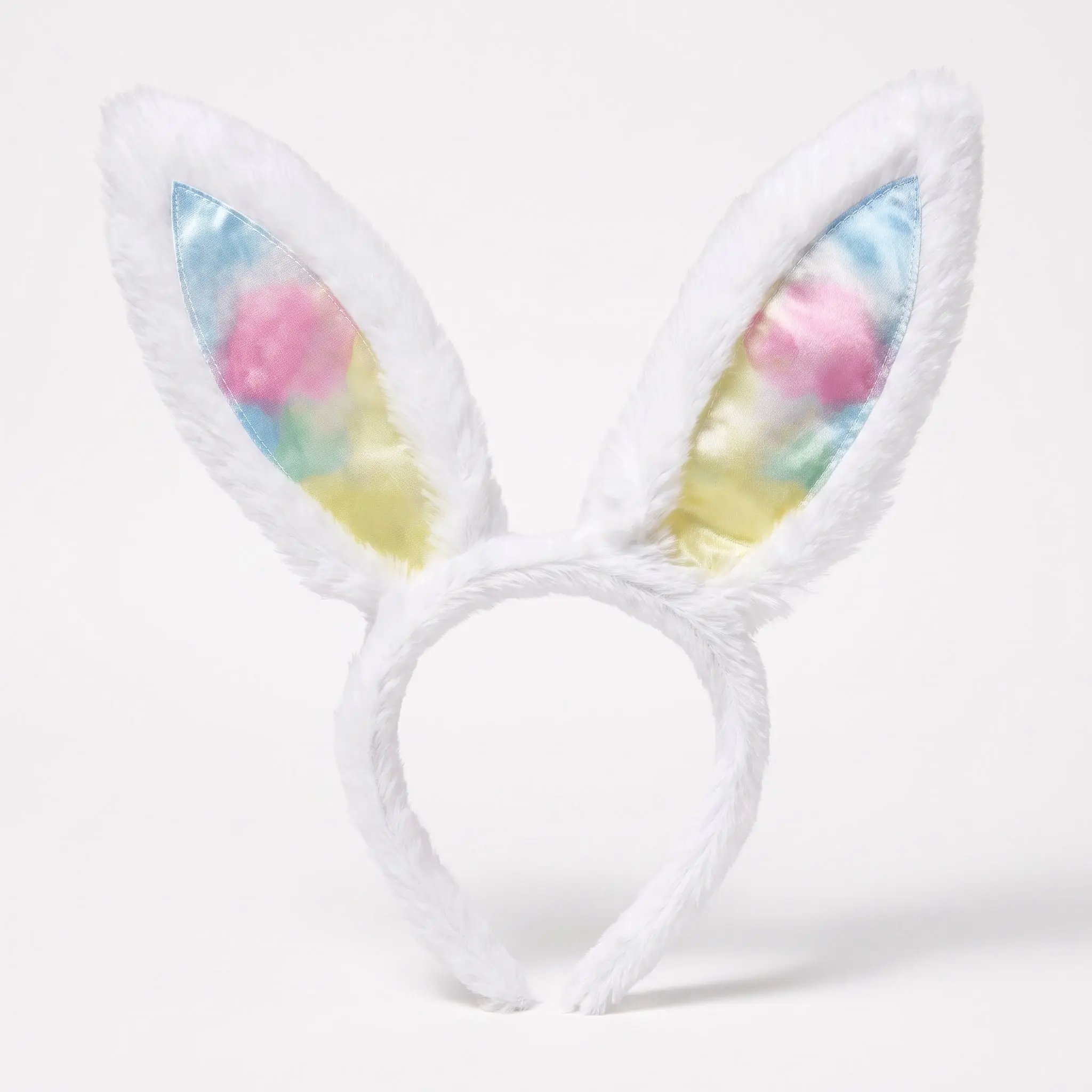 Rainbow Easter Bunny Ears Headband