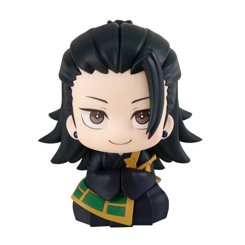 10cm Jujutsu Kaisen (JJK) Geto Suguru Look-Up Pose Action Figure, Unisex Anime & Manga Q-Version Collectible Stuffed Toy, Action & Toy Figures for Birthday Gifts