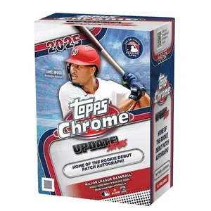 2025 Topps Chrome Updates Value Box Sports Trading Card Sports Card Pack