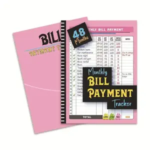 48-Month Budget Planner & Bill Payment Tracker Notebook – Monthly Checklist Finance Organizer for Personal Money Management, Office & Dorm Use – Perfect for Travel & Year-Round Holiday Goals