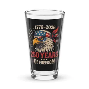 American Bald Eagle | Shaker pint glass