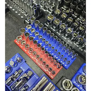 Socket Organizer Fits Quinn 1/4&Quot; Drive Chrome Master Set 70261 | Toolbox Organizer | Sae/Metric Magnetic Ready Holder | 3D Printed By S3c