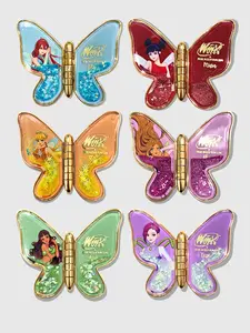 Winx Club x Nekoyanin Makeup Palette - Fairy Magic Collection with Mattes Shimmers & Sparkle Toppers for Effortless Glamour