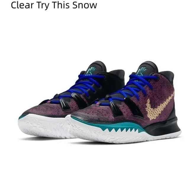Unisex Windy The Flow Mid-Top Basketball Sneakers, Breathable Woven Upper Shock Absorbing Cushion Shoes, Anti-Slip Abrasion Resistant Outsole for Indoor Court Competition, Outdoor Training and Daily Walking