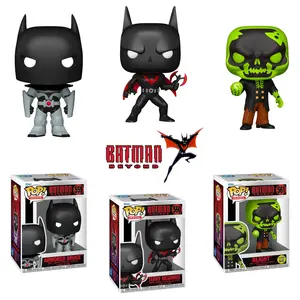 Batman Beyond Complete Set of 3 Funko Pop! Vinyl Figures – Armored Bruce, Terry McGinnis & Blight Glow-in-the-Dark – DC Comics Animated Series Collectibles Wave One