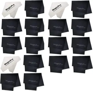 Microfiber Cloth, Microfiber Cleaning Cloths - for All LCD Screens, Eyeglasses, Sunglasses, Tablets, Lenses, and Other Delicate Surfaces 6x7, 18 Pack