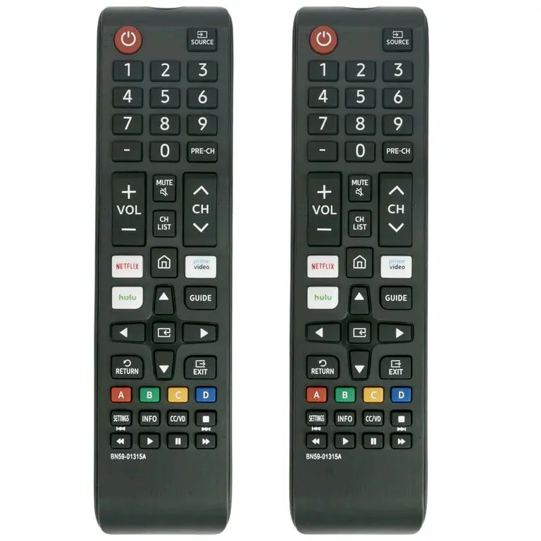 [2pcs/Pack] Replacement Universal Remote Control BN59-01315A Fit for Samsung 2019 UHD Smart TV (RU7300 RU7200 RU7100 RU730D RU710D)