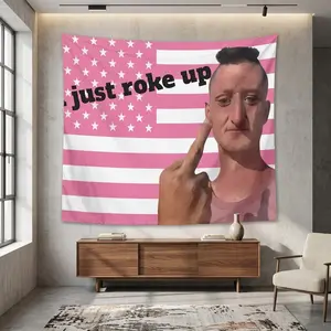 Daniel Larson Decorative Flag, Double Stitched 2 Brass Grommets, Indoor Outdoor Wall Hanging, College Dorm Room & Home Decoration