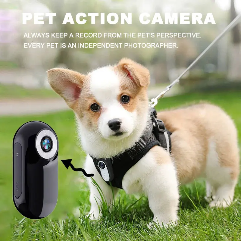 Compact Wearable Thumb Action Camera - 1080P HD Magnetic 1080P Digital Camera, 128GB Memory Card, Lightweight Ultra-Fast Performance, Waterproof for Hiking Climbing POV Vlogs, Father's Day Gift, Bicycle Recorder