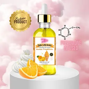 (NEW!) Orange Creamsicle Pheromone infused Body Oil - Juicylicious Body Drops
