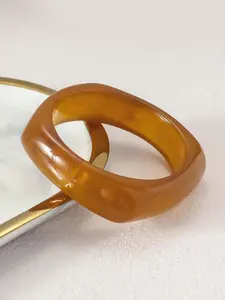 Women Boho Vintage Elegant Acrylic Resin Metal Bangles Bracelets Set, Asymmetric Design, Perfect for Dating & Gifts, All Seasons Wear, Boho Style Bangles, Bohemian Bracelets
