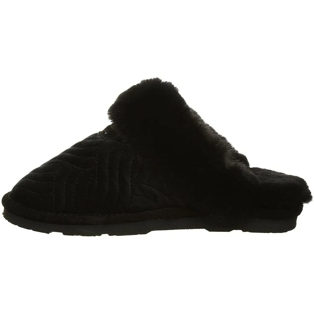 BEARPAW Women's Effie Stylish Cable Knit Slip-On Casual Sheepskin Slipper Footwear 1674W-004