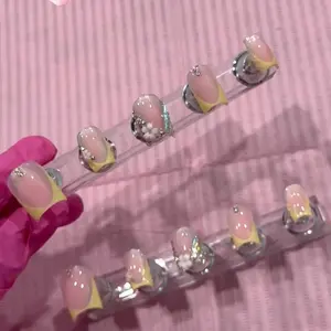 Yellow Spring Set | GelX Press Ons