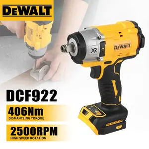 DEWALT DCF922  Impact Wrench, 406Nm High Torque 1/2" Drive Electric Impact Gun for Automotive Repair, Construction, Heavy-Duty Fastening, Tire Changing & Industrial Maintenance